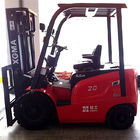 3.5 Ton Electric Powered Forklift , Hand Operated Electric Forklift 80V/500Ah AC Battery